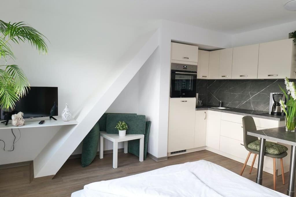 Wunderschoene Ferienwohnung Mit Balkon In Aue Zewnętrze zdjęcie